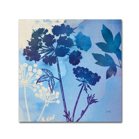 Studio Mousseau 'Blue Sky Garden III' Canvas Art,35x35
